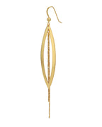 Gold-Polished Contemporary Hoop Earring For Women - Wahe Jewels - Swadesiicart