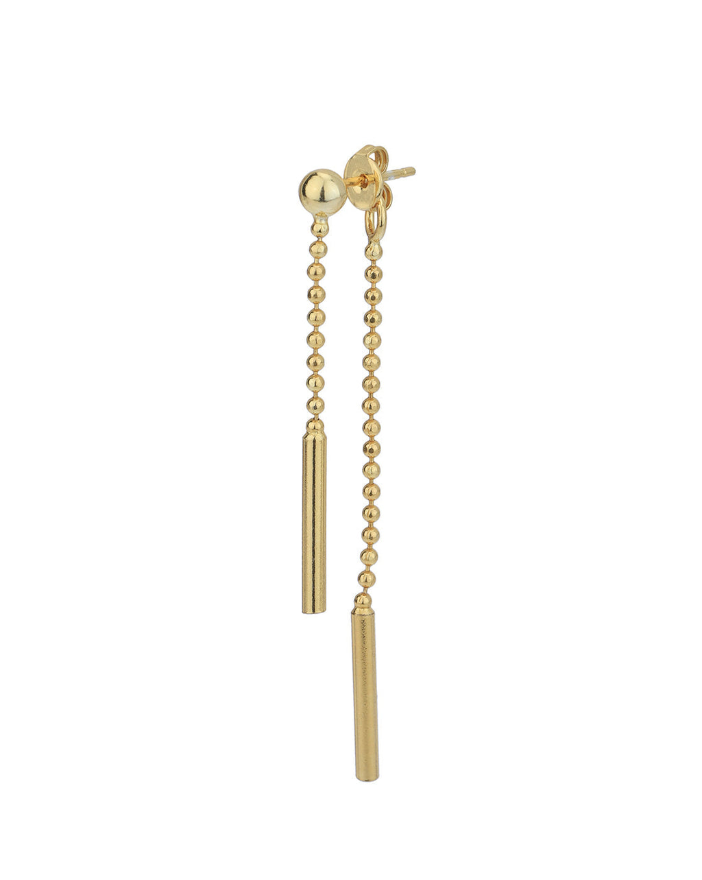 Rhodium Plated Cz Floral Drop Earring With Dangling Pearl For Women - Wahe Jewels - Swadesiicart