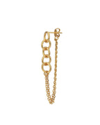 Rose Gold-Polished Cz Contemporary Ear Cuff Earring For Women - Wahe Jewels - Swadesiicart