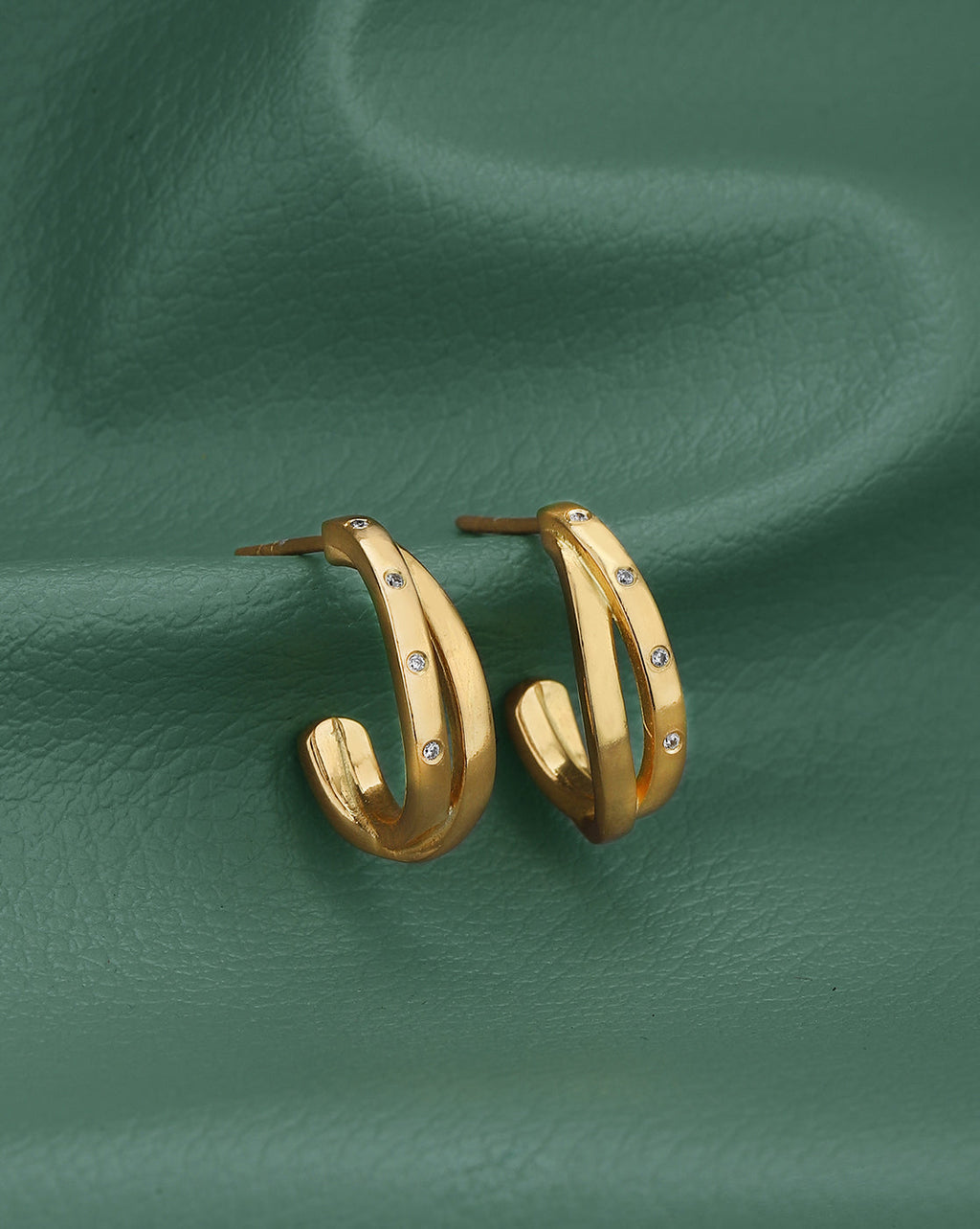 Rhodium Plated Square Hoop Earring For Women - Wahe Jewels - Swadesiicart