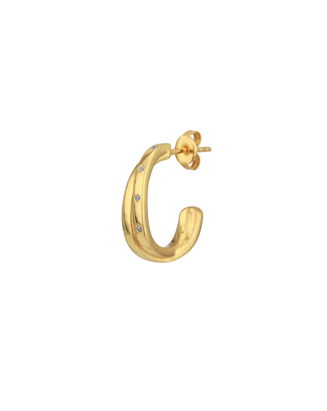 Rhodium Plated Square Hoop Earring For Women - Wahe Jewels - Swadesiicart