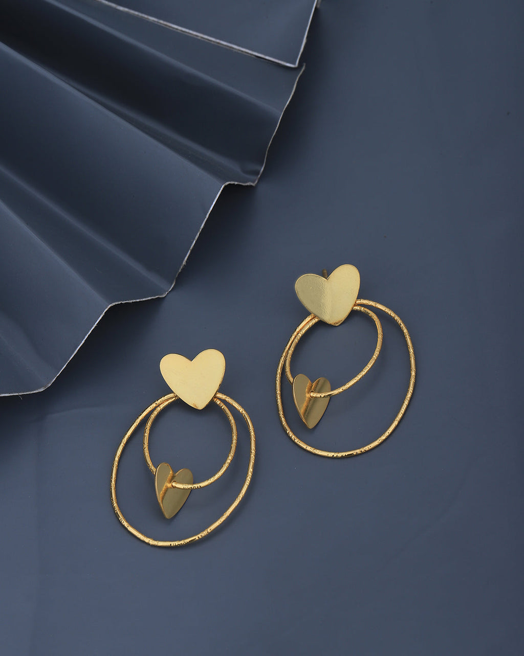 Premium Cz With Rhodium Plated Square Drop Earring - Wahe Jewels - Swadesiicart