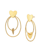 Premium Cz With Rhodium Plated Square Drop Earring - Wahe Jewels - Swadesiicart