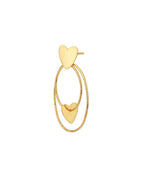 Premium Cz With Rhodium Plated Square Drop Earring - Wahe Jewels - Swadesiicart