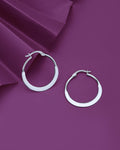 Rhodium Plated With Cz Contemporary Drop Earring For Women - Wahe Jewels - Swadesiicart