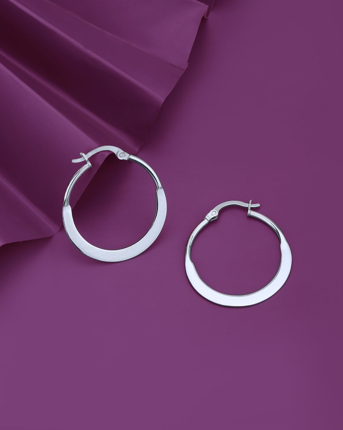 Rhodium Plated With Cz Contemporary Drop Earring For Women - Wahe Jewels - Swadesiicart