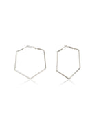 Gold-Polished Hoop Earring With Dangling Cz Stone For Women - Wahe Jewels - Swadesiicart