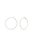 Gold-Polished Hoop Earring With Dangling Cz Stone For Women - Wahe Jewels - Swadesiicart