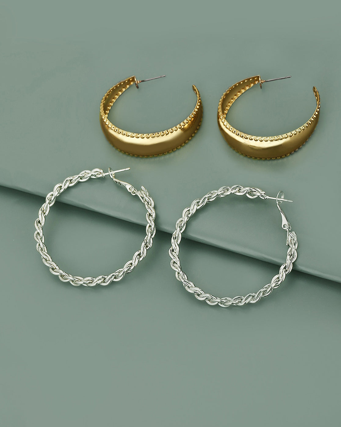 Gold-Polished With Cz Stylish Drop Earring For Women - Wahe Jewels - Swadesiicart