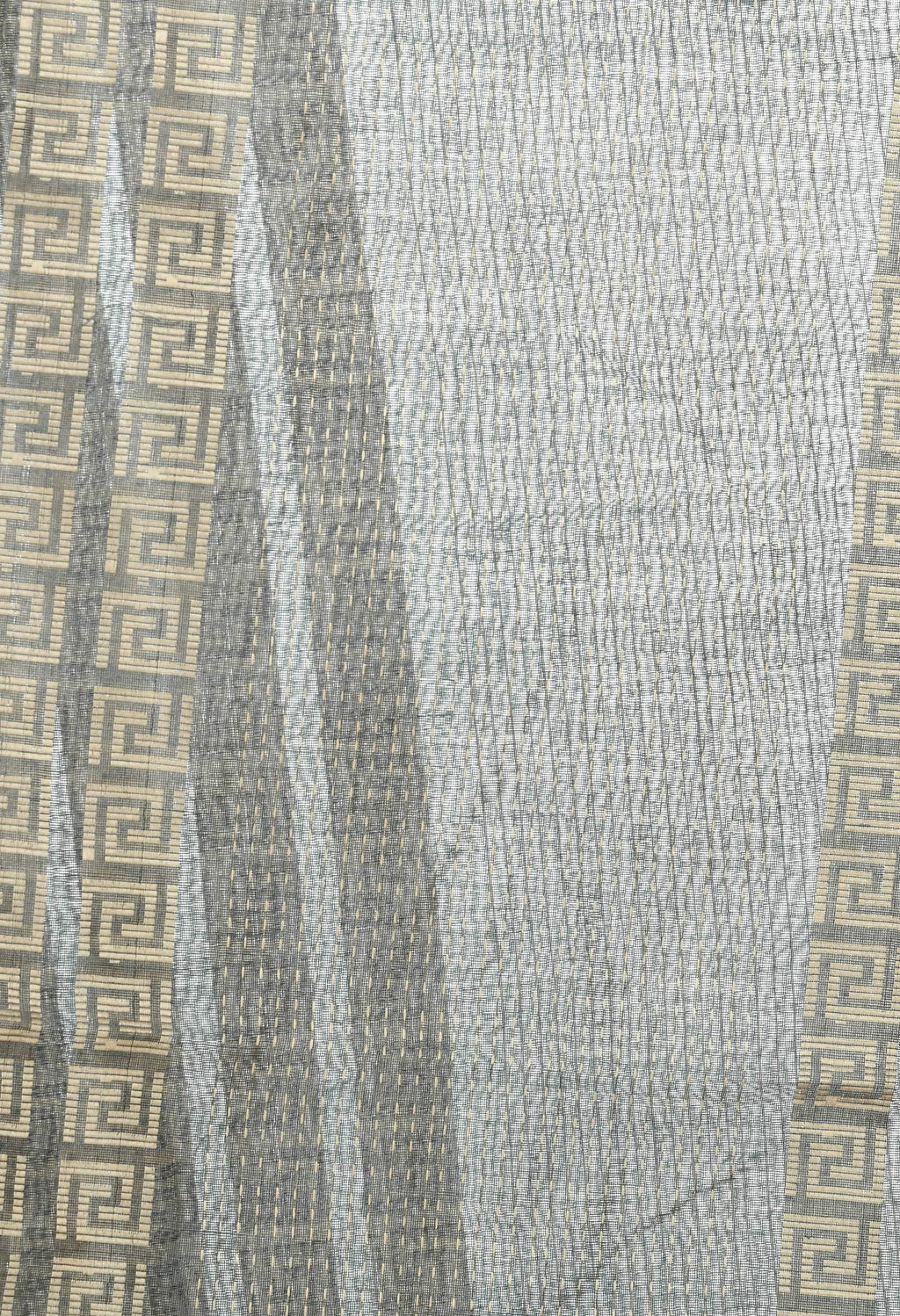 Mominos Fashion Moeza Handloom Cotton Grey Dupatta For Women | Grocsy