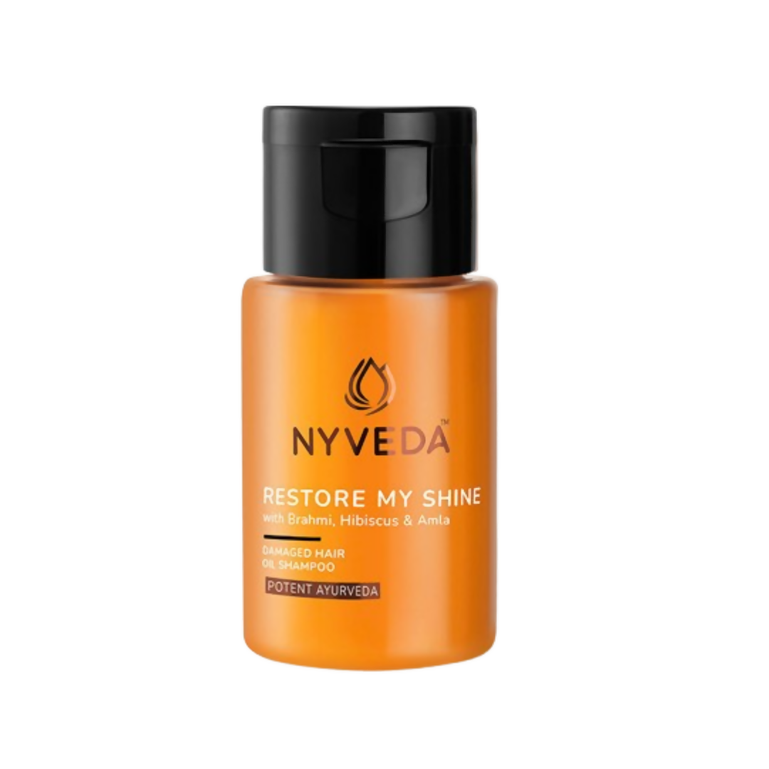 Nyveda Restore My Shine Damaged Hair Oil Shampoo | Grocsy