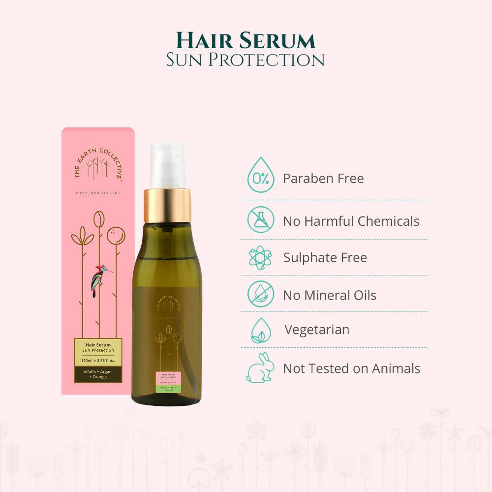 The Earth Collective Hair Serum - Sun Protection | Grocsy