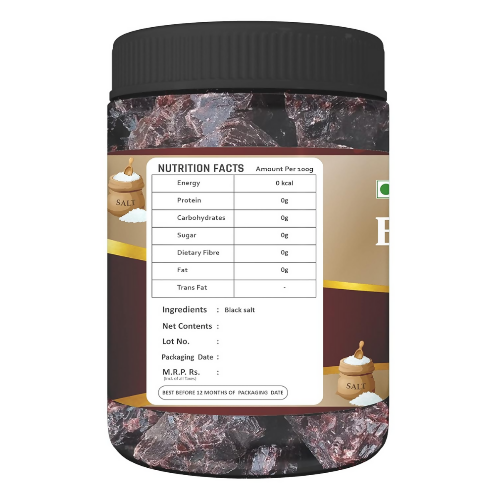 Farm & Farmers Black Salt Whole/Kala Namak | Grocsy