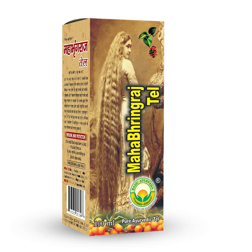 Basic Ayurveda Maha Bhringraj Tel | Grocsy