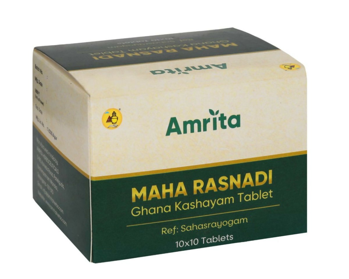 Amrita Maha Rasnadi Ghana Kashayam Tablets | Grocsy