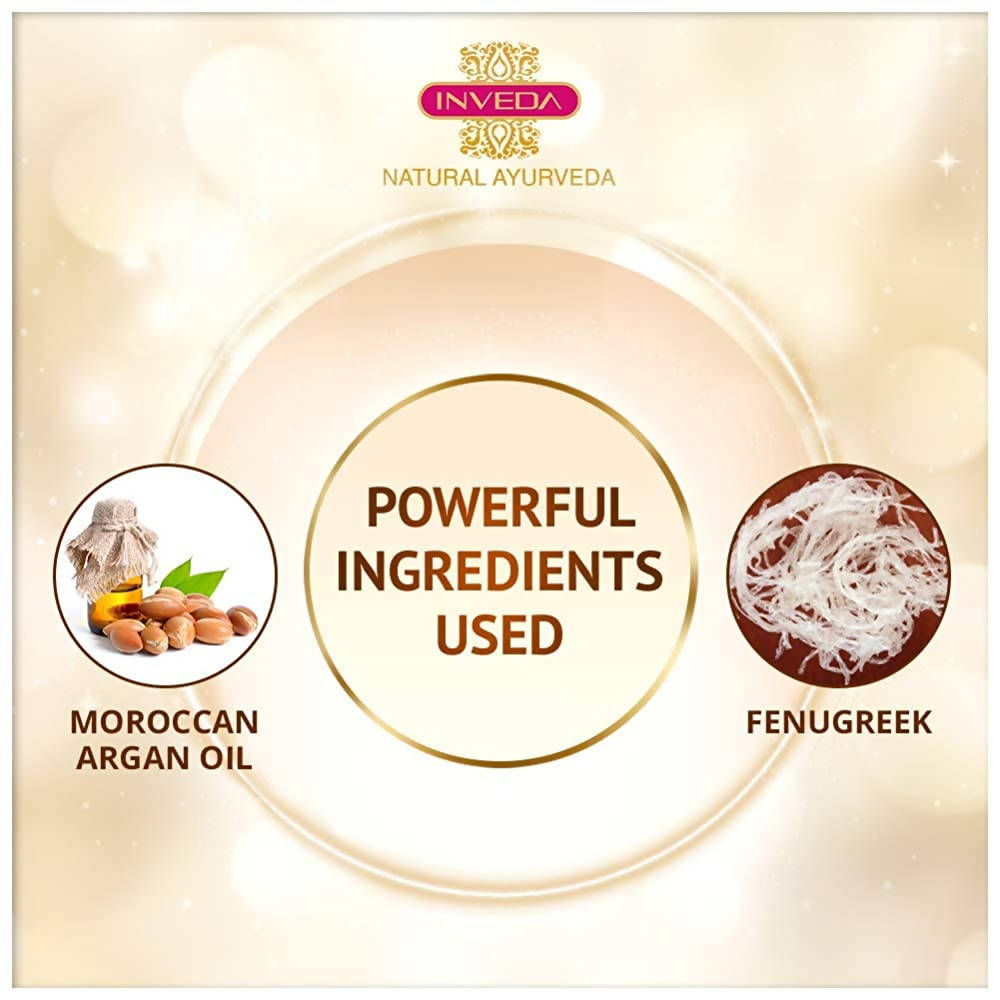Inveda Moroccan Argan Oil & Agar Agar Shine & Hold Shampoo | Grocsy