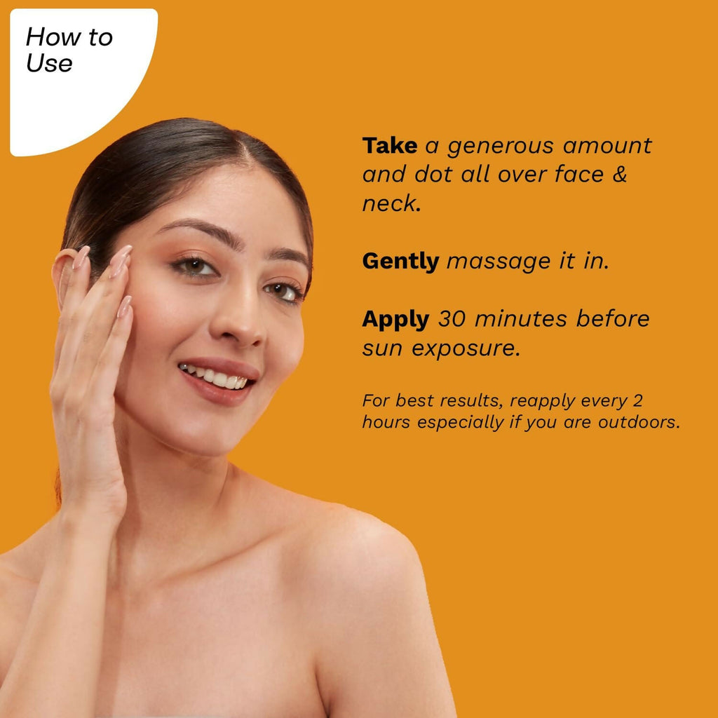 Pilgrim Vitamin C Invisible Sunscreen SPF 50 PA+++ with Australian Kakadu Plum, Broad spectrum, UVA/UVB Protection, No White Cast | Grocsy