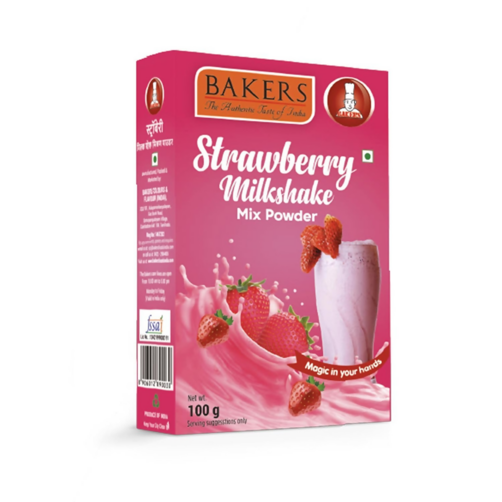 BAKERS Milk Shake Mix - Chocolate, Butterscotch, Vanilla & Strawberry | Grocsy