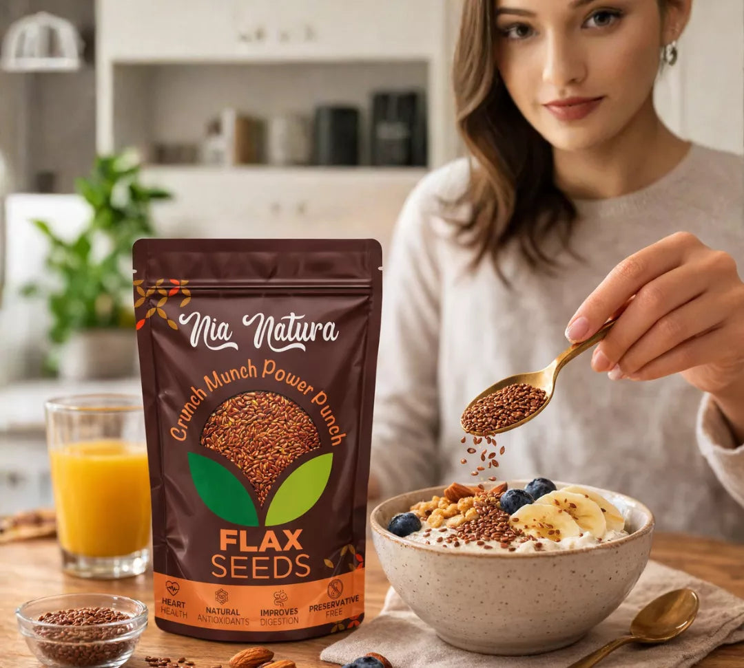 Nia Natura Flax Seeds | Grocsy