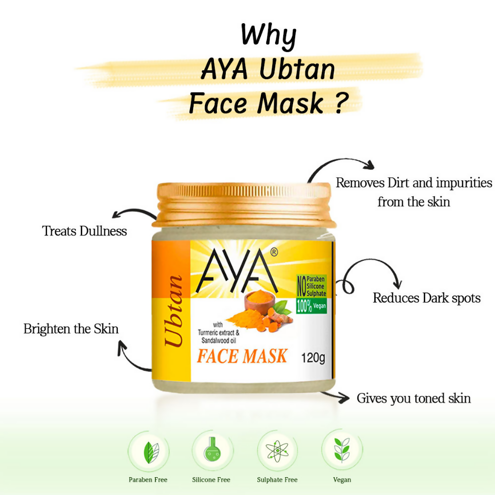 AYA Ubtan Face Mask | Grocsy