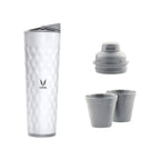 Vaya Drynk Stainless Steel Water Bottle Tumbler for Office - 600ml (White) | Grocsy