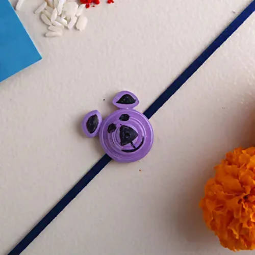 Cute Bear Rakhi & Dry Fruits Jars | Grocsy