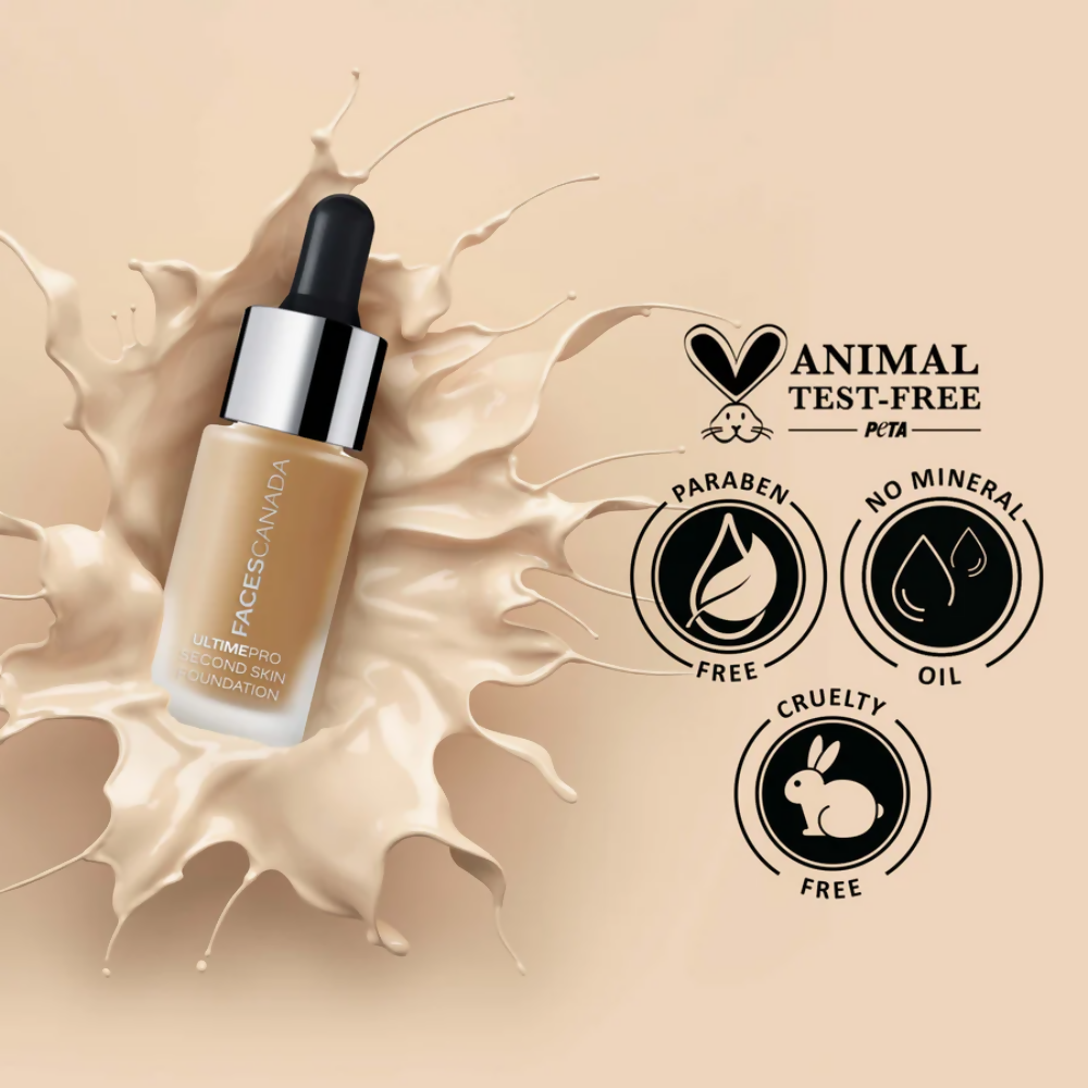 Faces Canada Ultime Pro Second Skin Foundation - Beige 03 | Grocsy