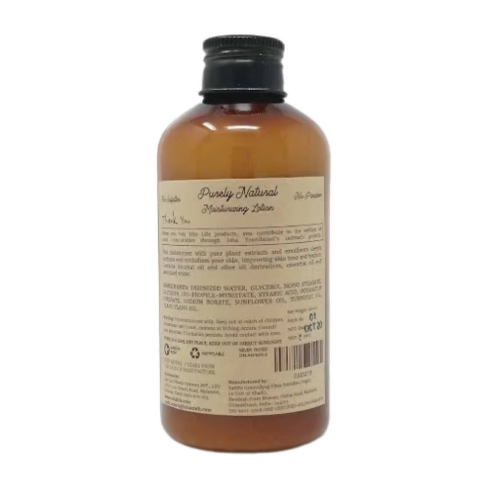 Isha Life Purely Natural Moisturizing Lotion | Grocsy