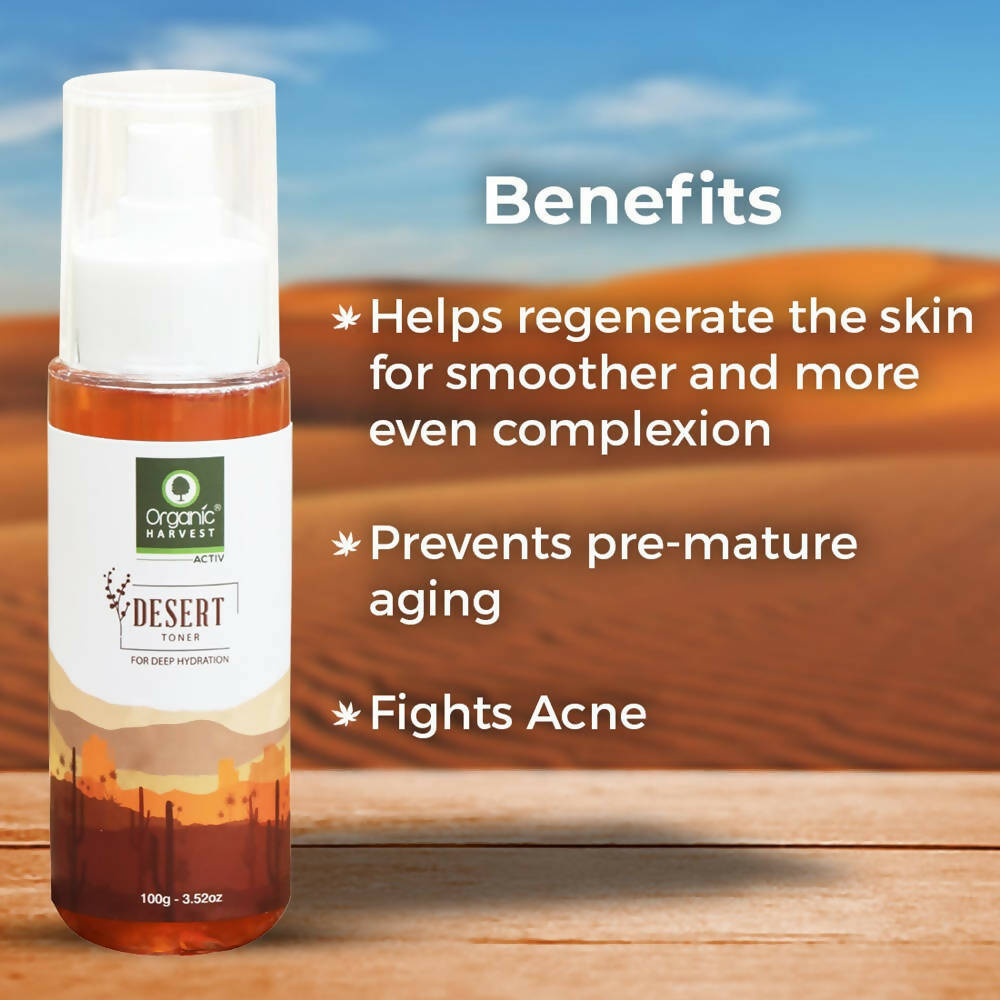 Organic Harvest Desert Toner For Deep Hydration | Grocsy