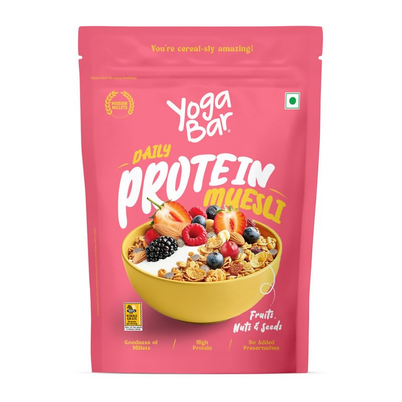 Yoga Bar Daily Protein Muesli Fruits, Nuts & Seeds | Grocsy