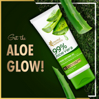 Oriental Botanics 99% Aloe Vera Fresh Soothing Gel For Skin & Hair | Grocsy