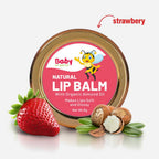 Babyorgano Natural Lip Balm - Strawberry Flavor | Grocsy