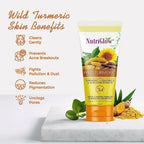 NutriGlow Wild Turmeric Face Wash | Grocsy