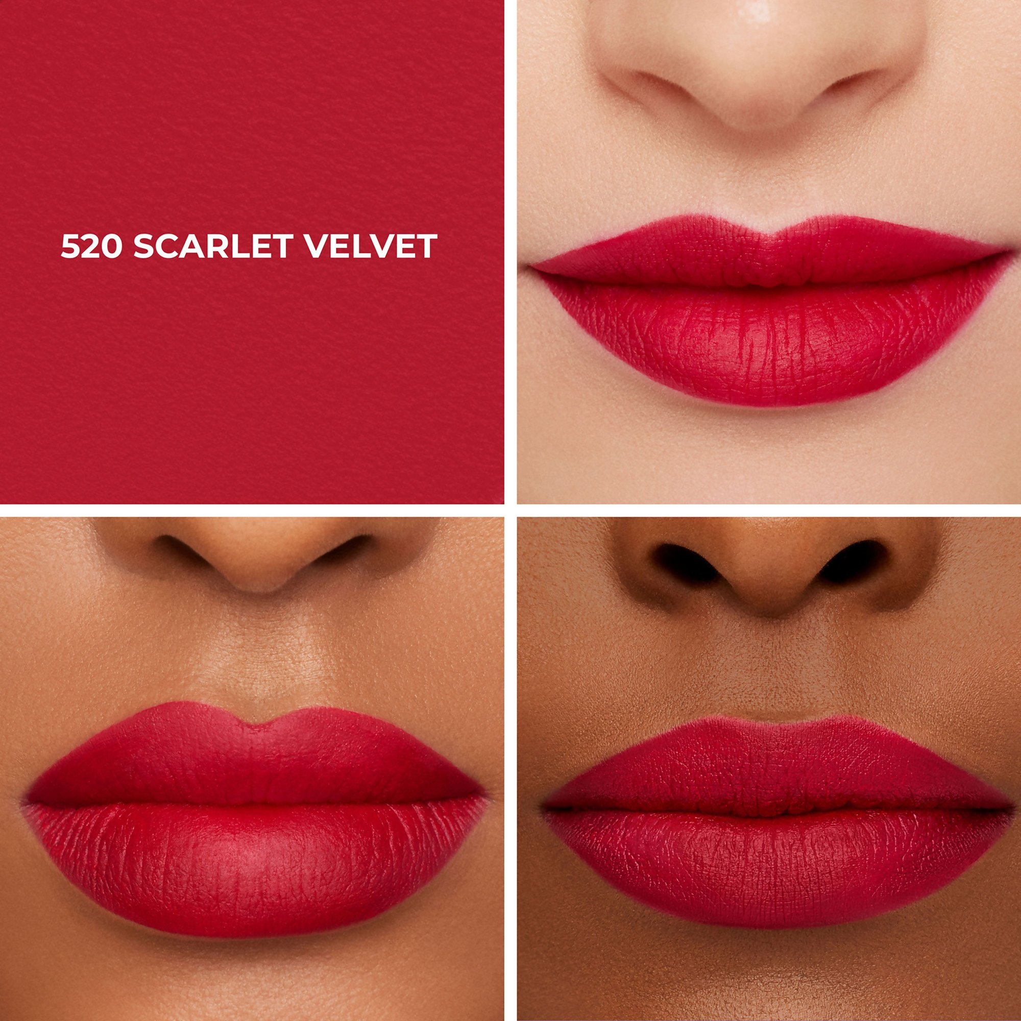 Laura Mercier Caviar Smoothing Matte Lipstick - 520 Scarlet Velvet | Grocsy