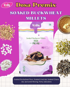 Vedas Kitchen Soaked Buckweat Millets Dosa Premix | Grocsy