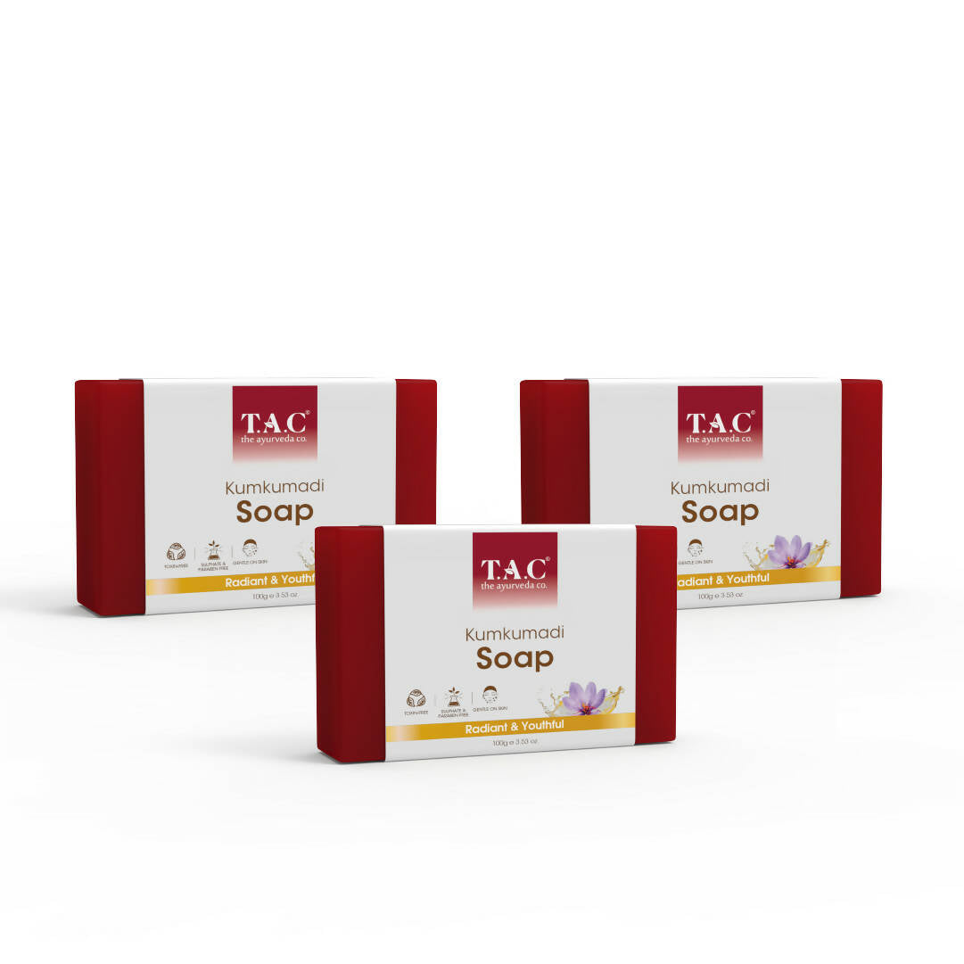 TAC - The Ayurveda Co. Kumkumadi Soap | Grocsy