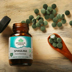 Organic India Spirulina Tablets | Grocsy