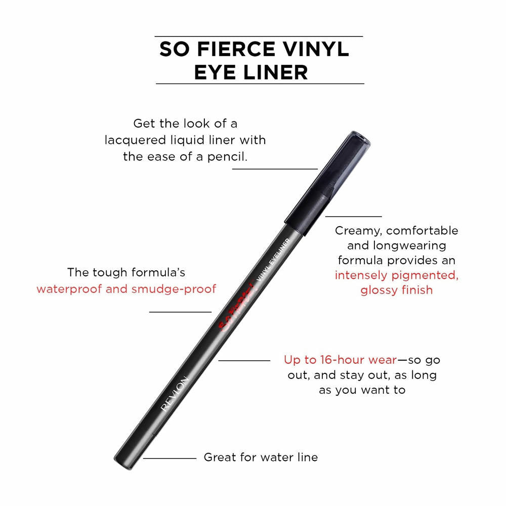 Revlon So Fierce Vinyl Eye Liner - Midnight Mystery | Grocsy
