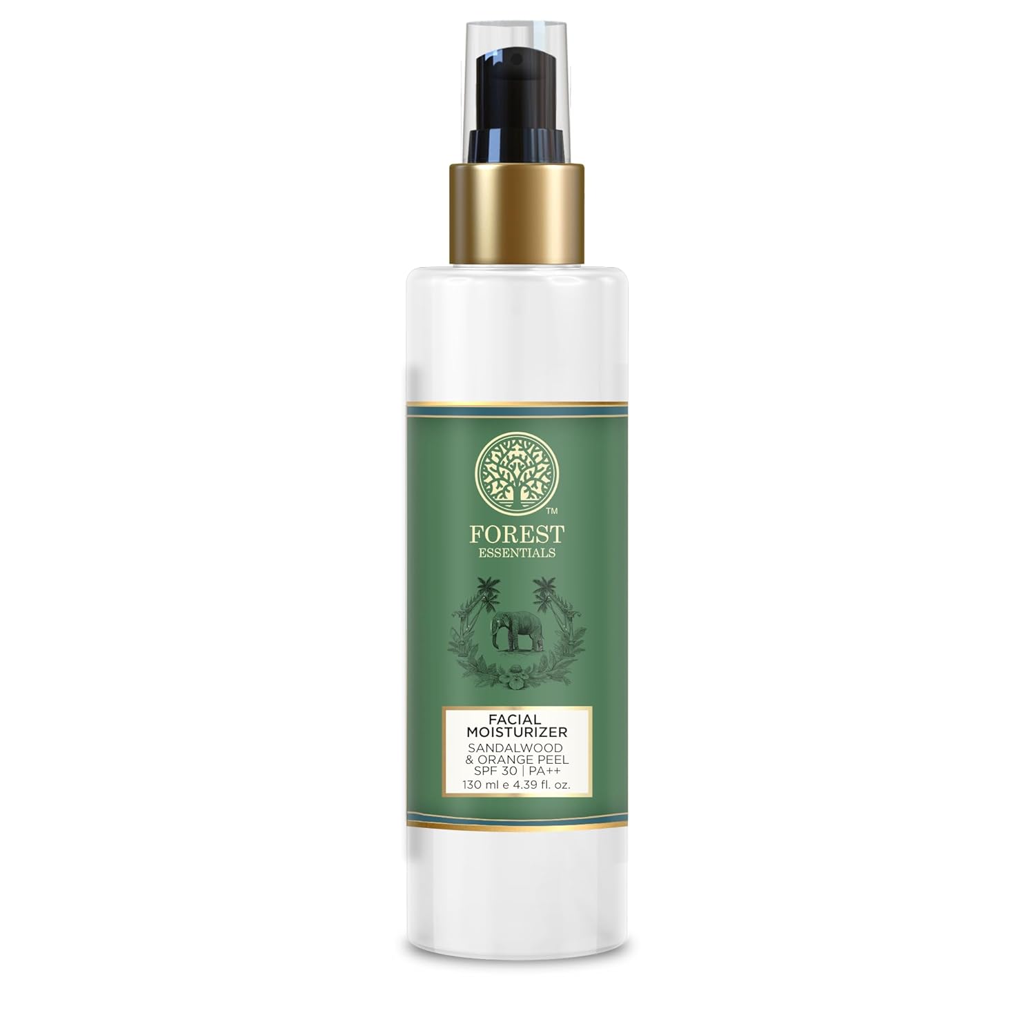 Forest Essentials Hydrating Facial Moisturiser with SPF 25 - Sandalwood & Orange Peel | Grocsy