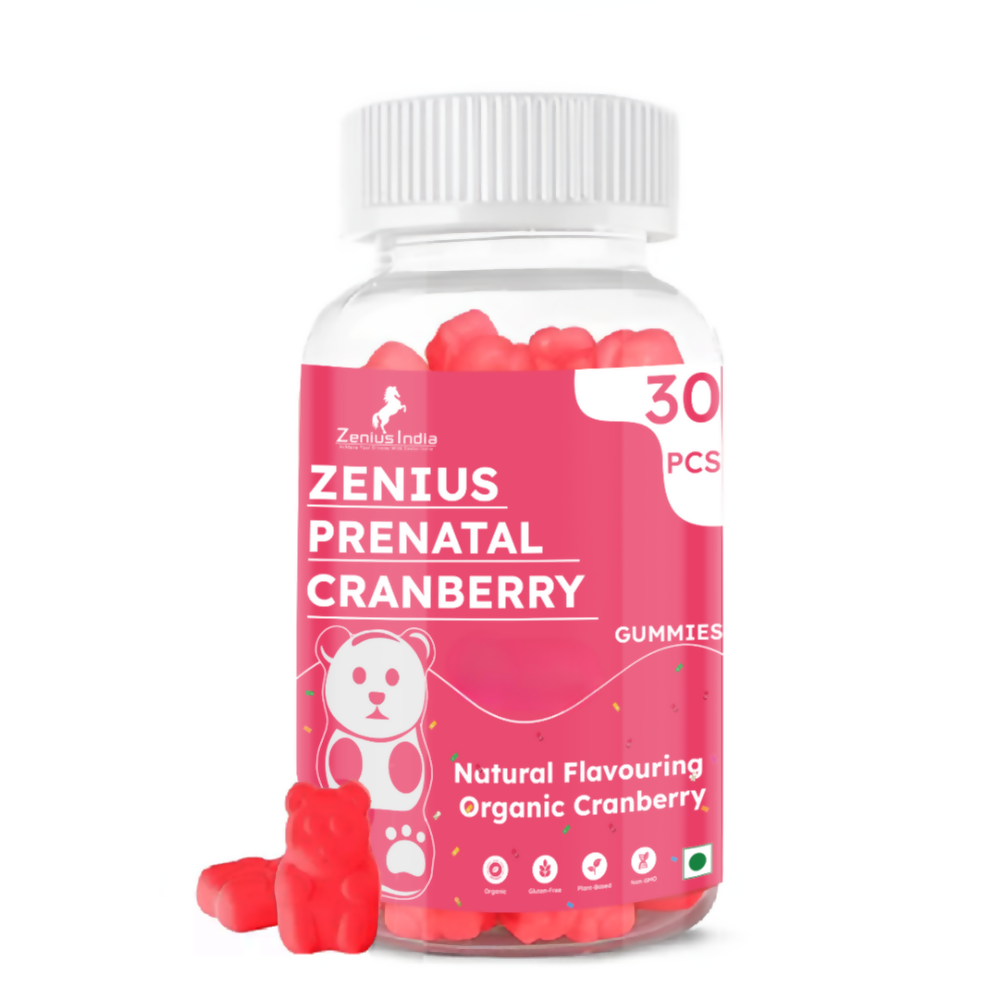 Zenius Prenatal Cranberry Gummies | Grocsy