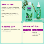 PLIX The Plant Fix Rosemary Hair Growth Advanced Hair Oil & Anti Hairfall Advance Shampoo | Grocsy