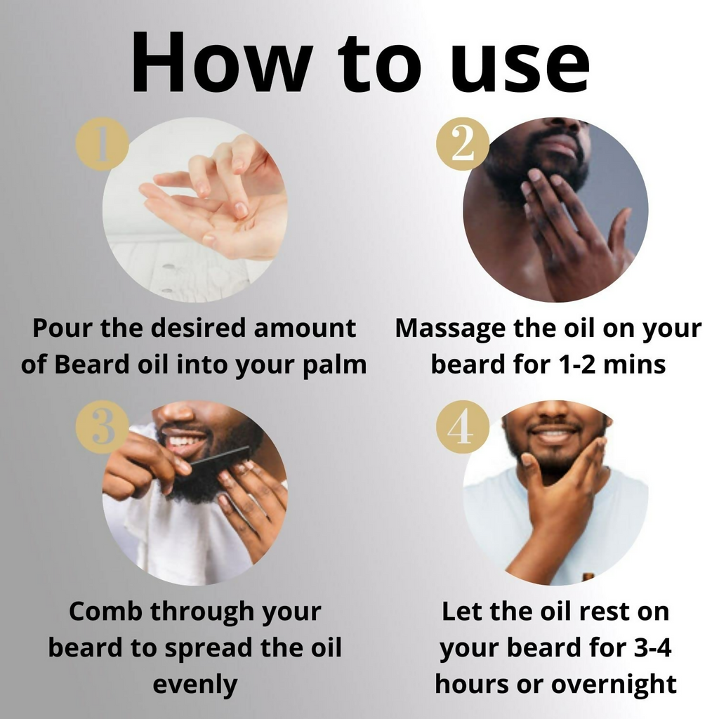 Urbaano Herbal Vitalizer Beard Growth Oil | Grocsy