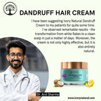 Ivory Natural Dandruff Hair Cream For Dandruff, And Nourishing Dry Scalp | Grocsy