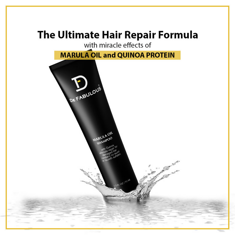 De Fabulous Marula Oil Miracle Repair Shampoo | Grocsy