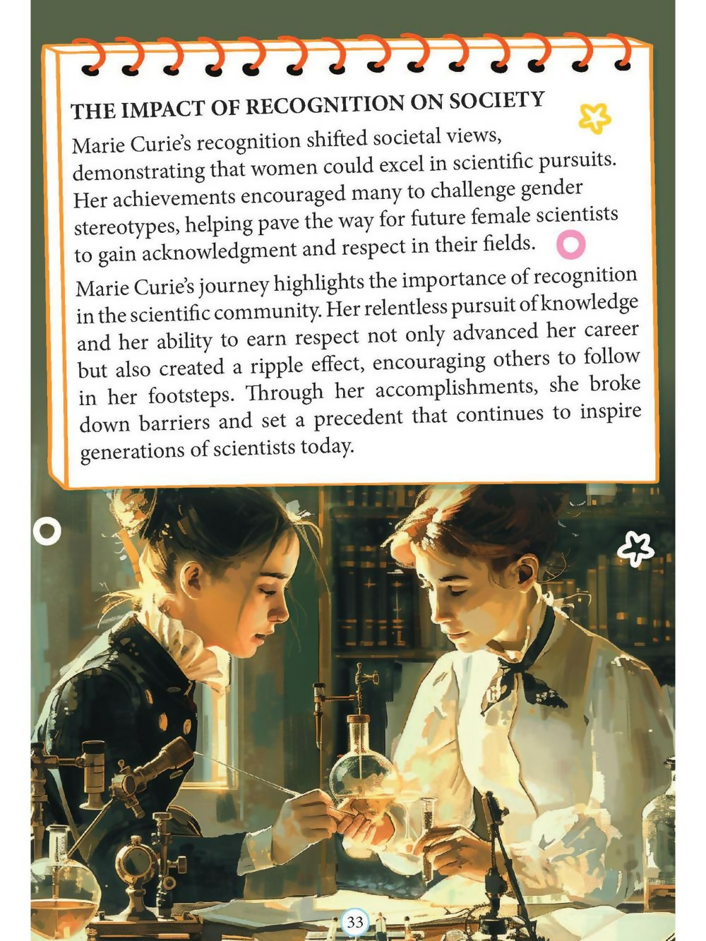 Dreamland Publications Marie Curie Icons of Inspiration Illustrated Biography For Kids | Grocsy