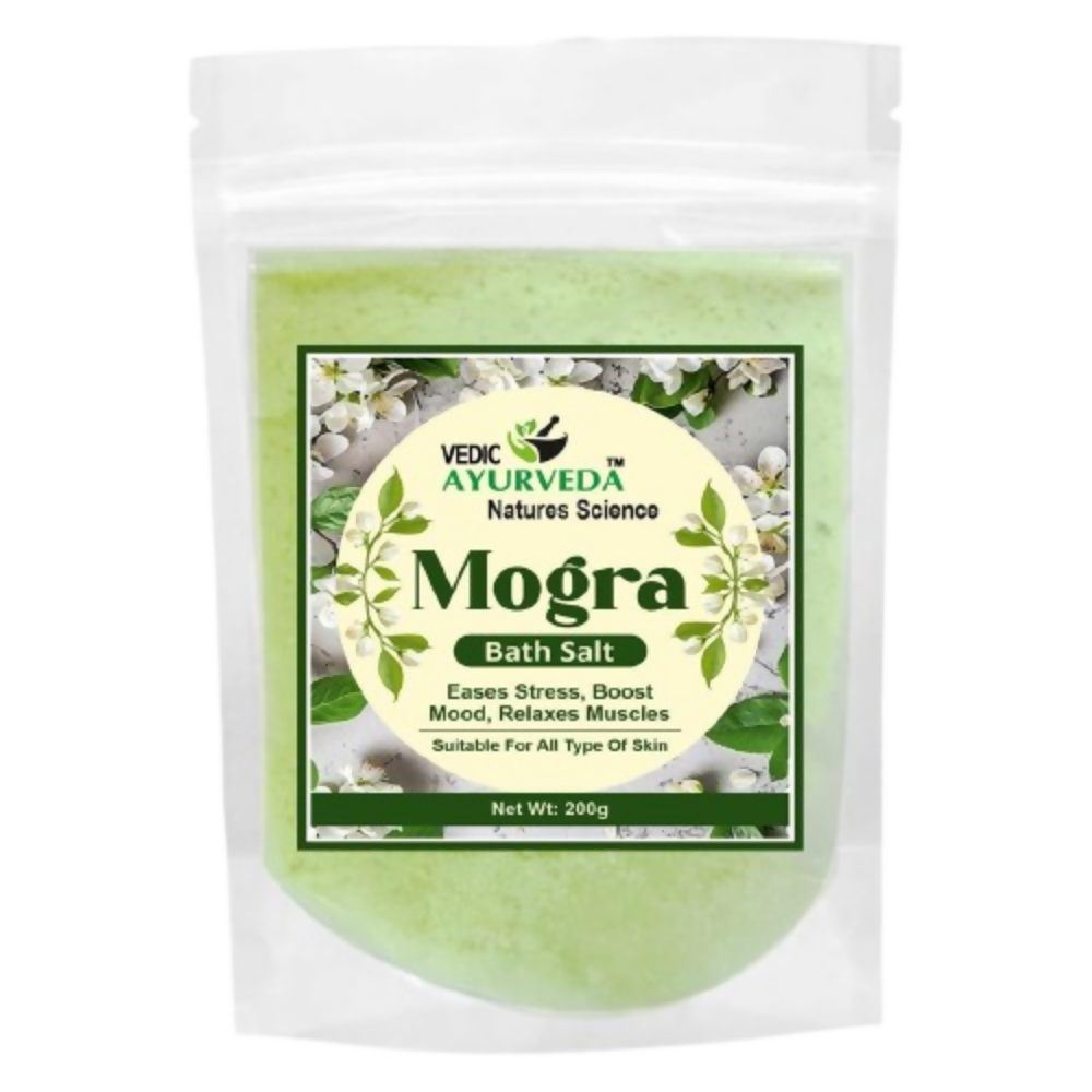 VedicAyurveda Dead Sea Salt and Mogra Bath Salt | Grocsy