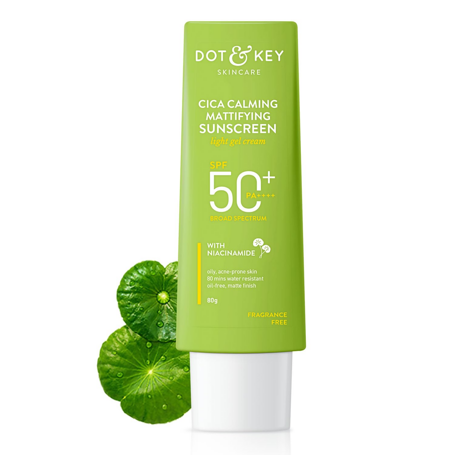 Dot & Key CICA Calming Mattifying Sunscreen SPF 50 For Oily Acne Prone & Sensitive Skin | Grocsy