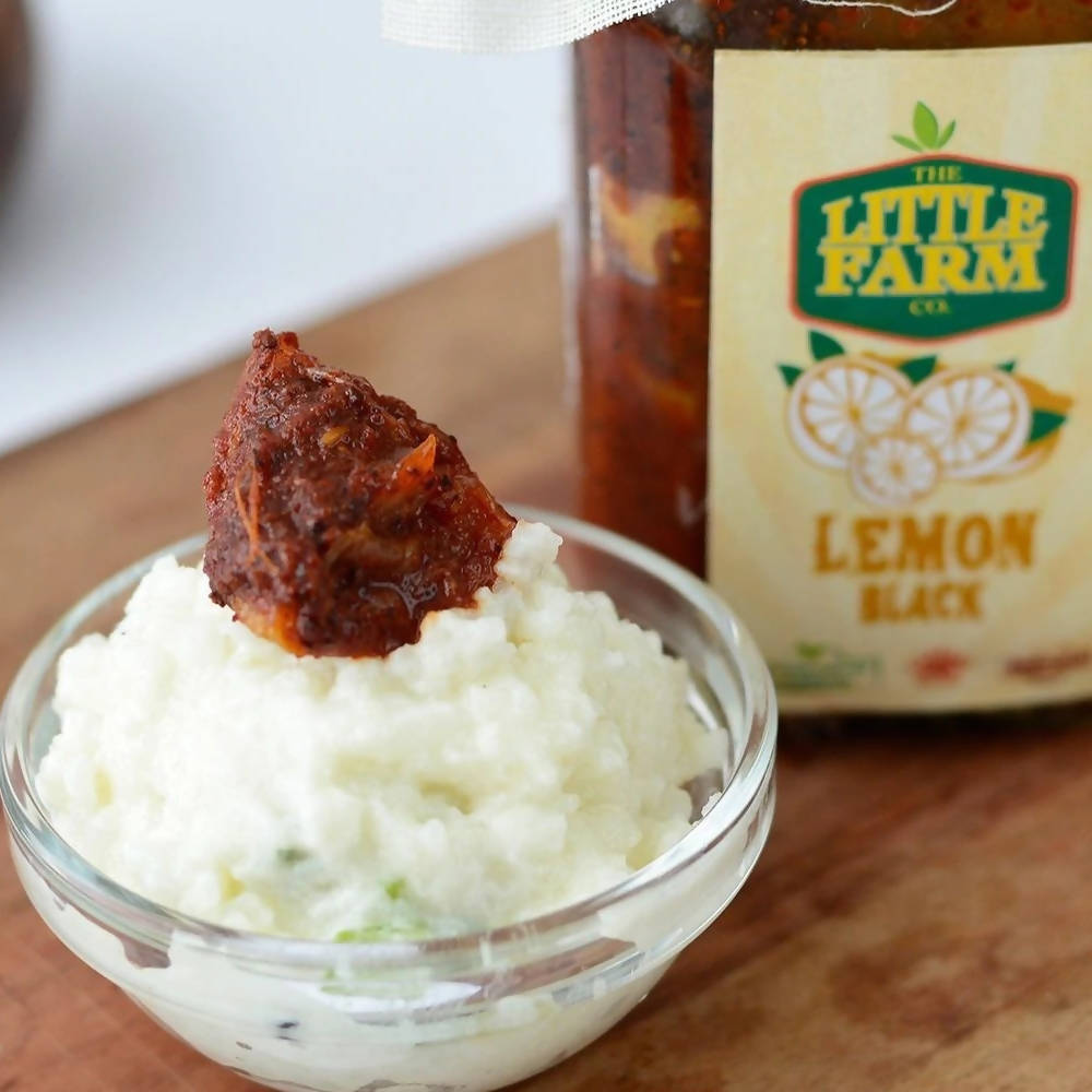 The Little Farm Co Lemon Black Pickle | Grocsy