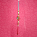 White Pearls Design Rakhi