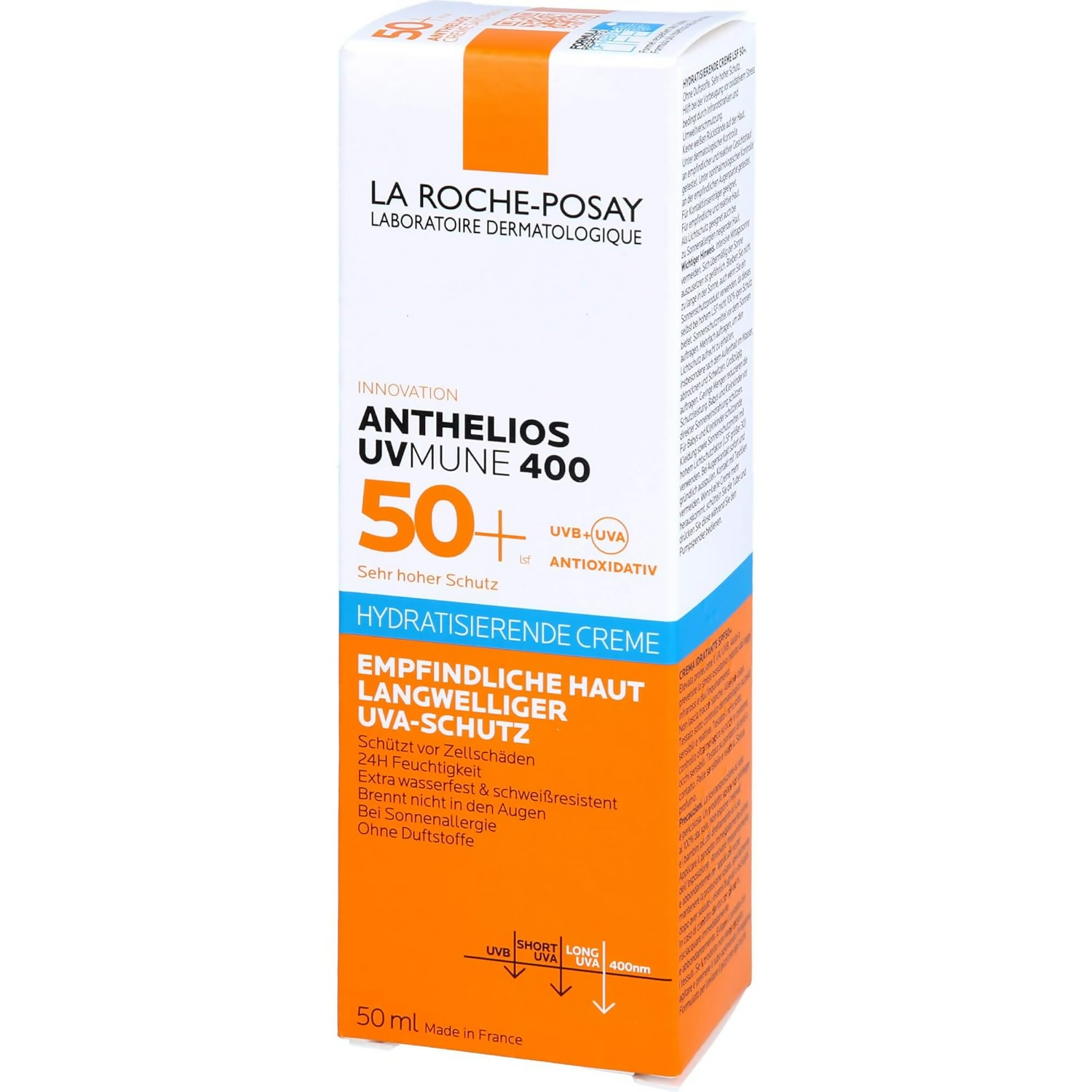 La Roche-Posay Anthelios Uvmune 400 Creme Hydratante Spf50+ | Grocsy